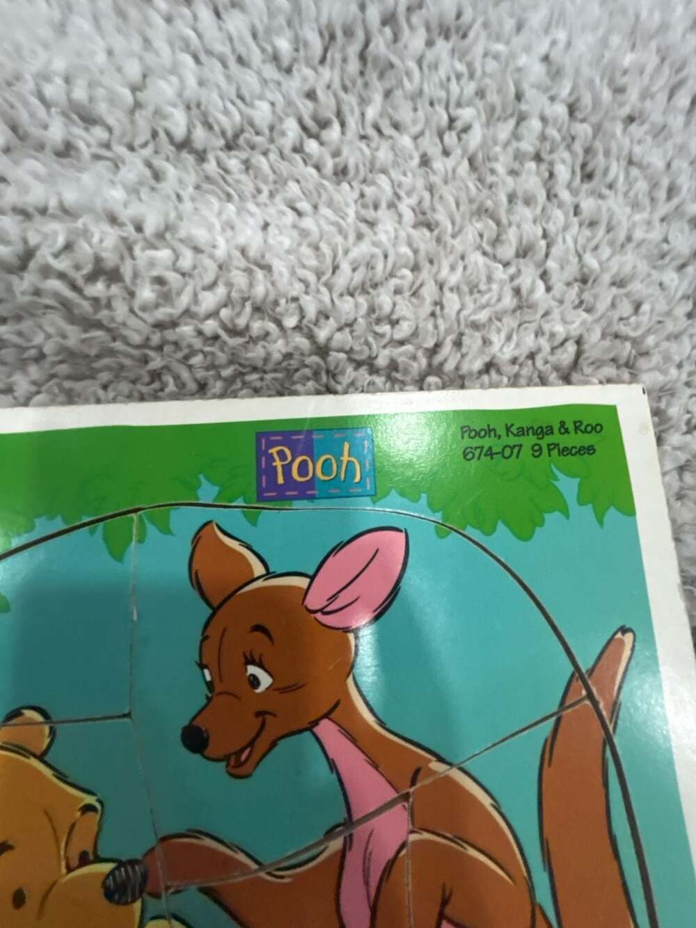 Lot of 4 Vintage Playskool Disney Winnie the Pooh Wooden Frame Tray Puzzles - Picture 7 of 13